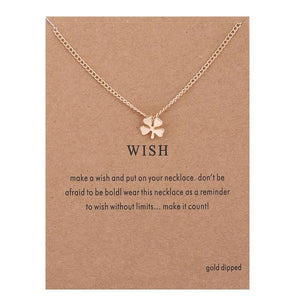 Wish 4-Leaf Clover Necklace
